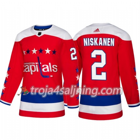 Washington Capitals tröja Matt Niskanen 2 Alternate 2018-2019 Adidas Authentic - NHL Tröjor Herr